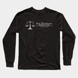 Lawyer Sam Winchester Long Sleeve T-Shirt